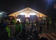 Polres Kubu Raya Gelar patroli Gabungan, Jaga Kamtibmas di Malam Perayaan Kenaikan Isa Al-Masih