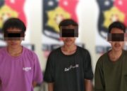 Curat di Way Kanan, Polsek Banjit Ringkus Tiga ABH Curi Biji Kopi