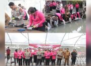 Serentak ! Polri Resmikan Penguatan Program Pekarangan Pangan Lestari