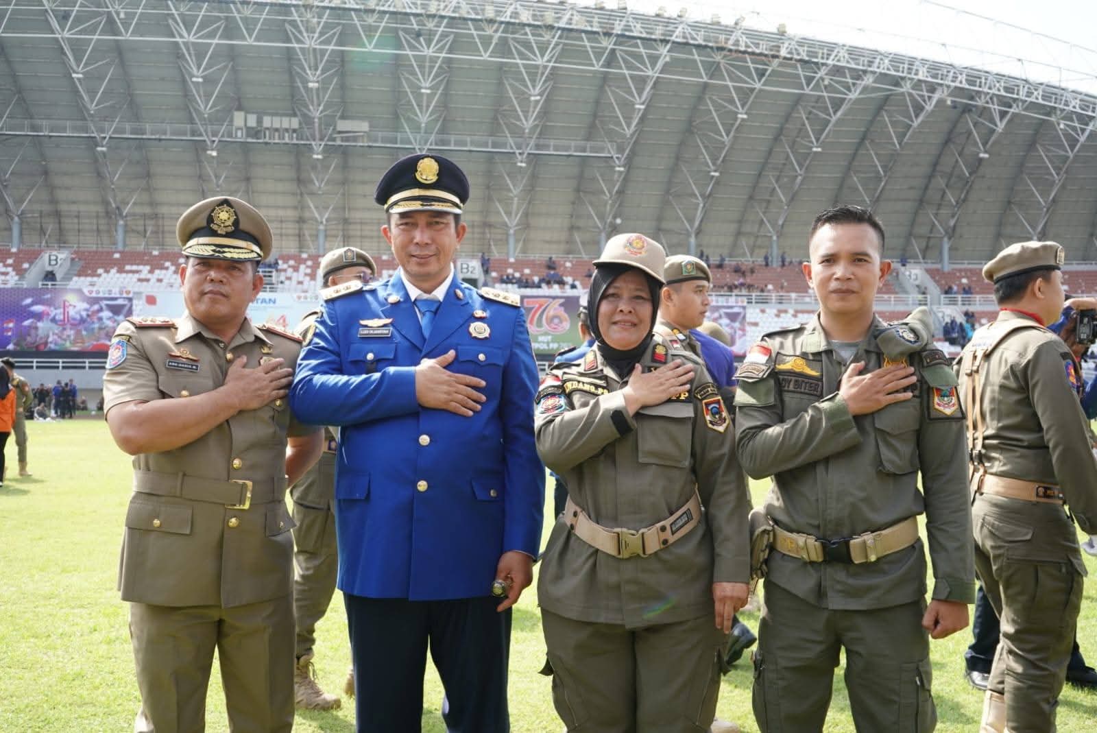 Momentum Nasional, Wali Kota Pagar Alam Ikuti Upacara Tiga Pilar Perlindungan Masyarakat - Media POLRI