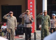 Polres Subang Gelar Apel Kebangsaan Bersama TNI, Pemda dan Elemen Masyarakat