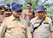 Kapolda Kalbar Sambut Presiden Prabowo dan Kapolri, Tinjau Penanganan Karhutla