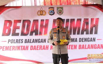 Wujudkan Hunian Layak, Polres Balangan Bedah Ratusan Rumah Warga