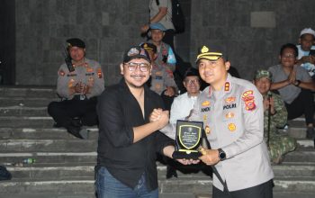 Polres Subang Kawal Doa Bersama 1.000 Lilin, Ojol Subang Raya Bersatu untuk Indonesia