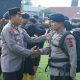 Gunung Sinabung Erupsi, Polda Sumut Siagakan 100 Personel Brimob dan Peralatan Pendukung