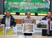 Polda Riau Ungkap 37 Kasus Karhutla, 40 Orang Jadi  Tersangka