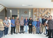 Sinergi Polri dan Pers Diperkuat, Kabid Humas Polda Riau Sambangi PWI