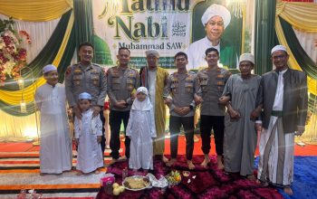 Semangat Maulid Nabi, Satgas Karhutla Lemdiklat Polri Ajak Masyarakat Peduli Lingkungan