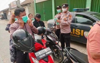 Dampak Abu Vulkanik Anak Krakatau, Kapolda Lampung Instruksikan Pembagian Masker ke Warga