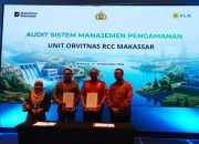 Audit Ditpamobvit Baharkam Polri, PLN RCC Makassar Raih Predikat Gold 92,24 Persen
