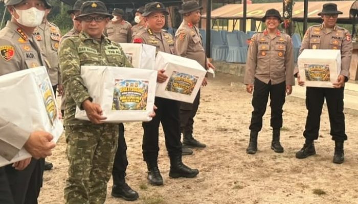 Peduli Kesehatan Masyarakat, Sespimti Dikreg ke-36 Sespim Lemdiklat Polri Gelar Baksos Peduli Karhutla di Kalteng