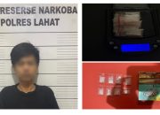 Mes Karyawan PT Zen Digerebek, Satres Narkoba Polres Lahat Amankan 8 Paket Sabu