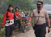 Dirsamapta Polda Kalteng Pantau Langsung Penggunaan Larutan Surfaktan Dalam Penanganan Karhutla