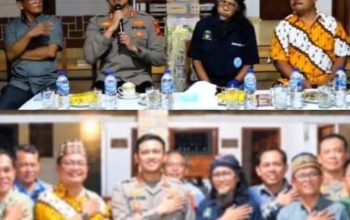 Kapolres OKU Timur Jalin Silaturahmi dengan Tokoh Umat Katolik, Perkuat Kerukunan Antarumat Beragama
